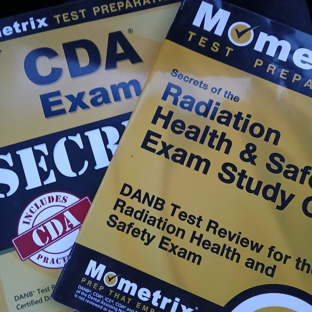 DANB CDA &Radiation Test Prep Books - Exam Study